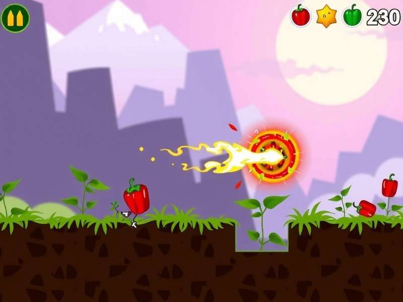 Spicy Pepper Dash gameplay screenshot