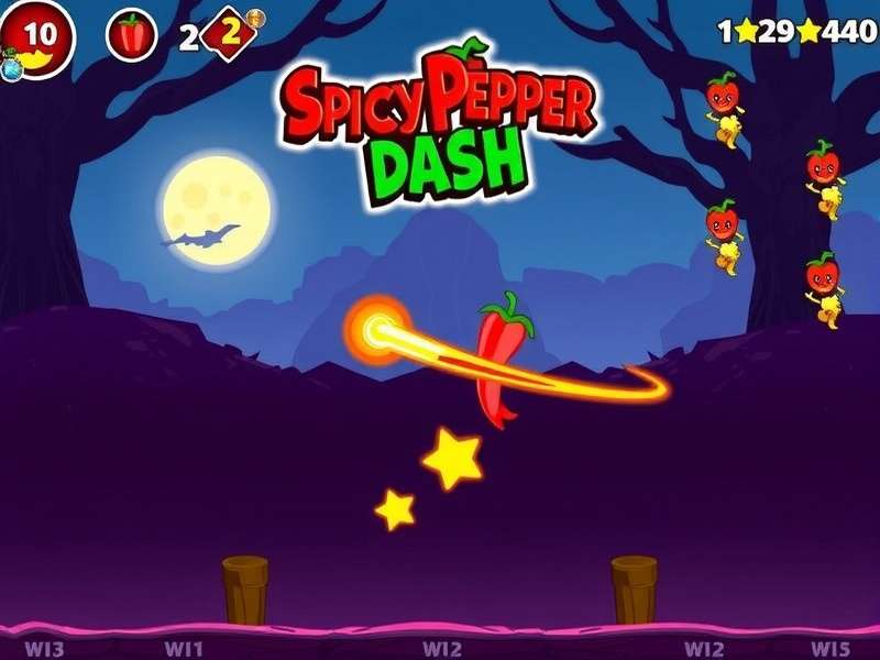 Spicy Pepper Dash features showcase